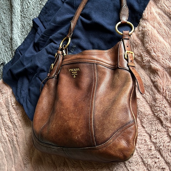 Prada leather hobo - Picture 8 of 9